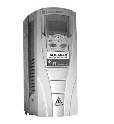 aquavar centrifugal pump controller manual|goulds pumps aquavar manual.